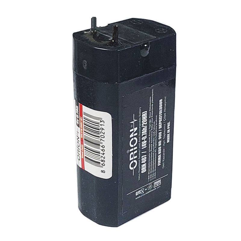 باتری سیلد اسید 4.2 ولت 700 میلی آمپر ساعت اوریون مدل tbk m6535